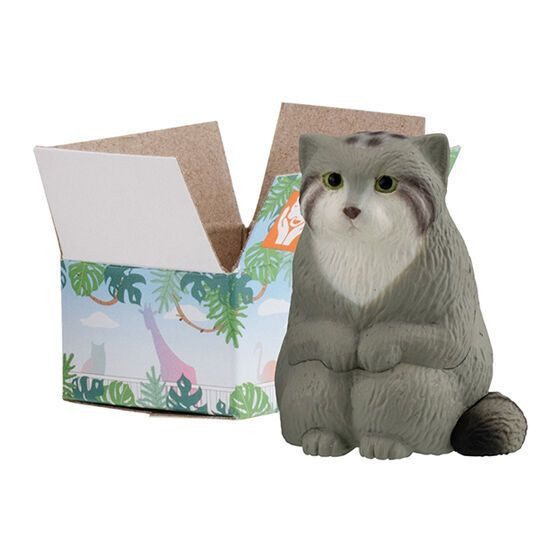 1A804『現貨』等待中貓咪公仔P4 BANDAI 扭蛋 轉蛋 