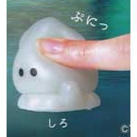 5A568『現貨』軟軟夜光小烏賊 YELL  扭蛋   轉蛋 