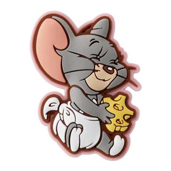 2A195『現貨』湯姆與傑利鼠軟膠磁鐵 BANDAI 扭蛋 轉蛋 