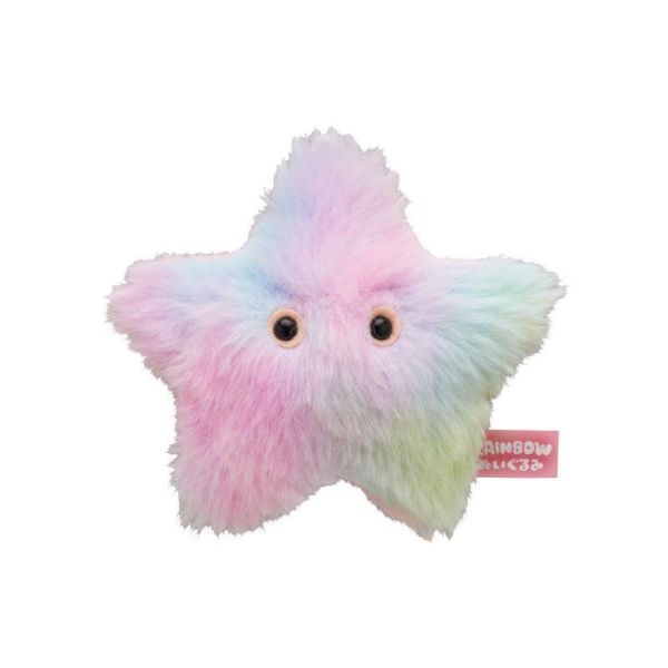 5A168『現貨』柔軟彩虹玩偶吊飾 海洋生物    KITAN   扭蛋   轉蛋 