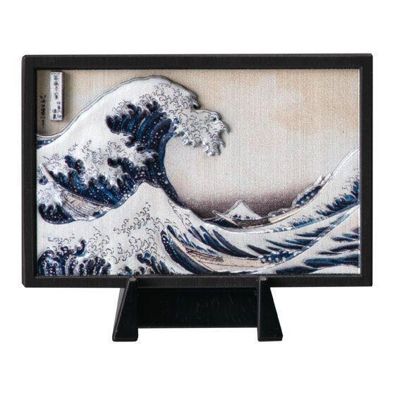 5A910『現貨』 葛飾北齋3D畫作擺飾   BANDAI  扭蛋   轉蛋 