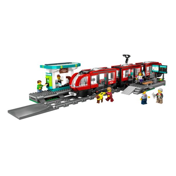 『現貨』LEGO 60423 City-市區路面電車和車站 盒組 