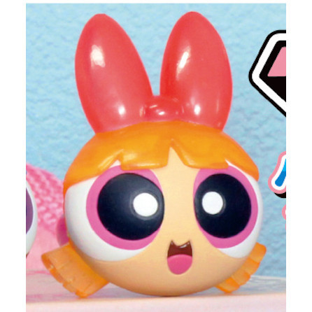 4A950『現貨』飛天小女警透色大頭戒指 T-ARTS 扭蛋 轉蛋 