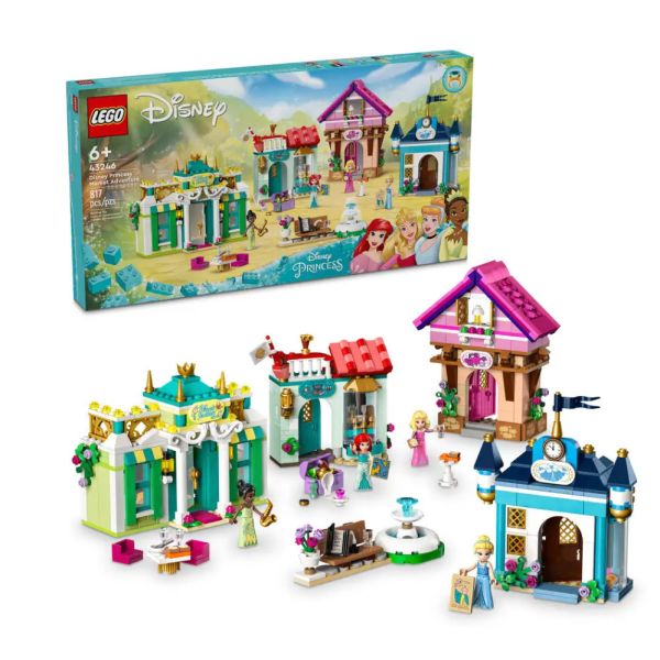 『現貨』LEGO 43246 Disney-迪士尼公主市集大冒險 盒組 