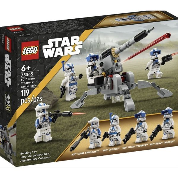 『現貨』LEGO 75345 SW-Battle Pack 501軍團複製人士兵 盒組 