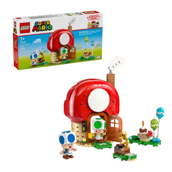 『現貨』LEGO 72041 SUPER MARIO-奇諾比奧之家的家庭派對 盒組 