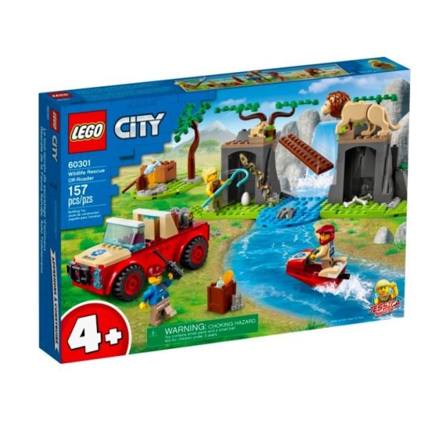 『現貨』LEGO 60301 City-野生動物救援越野車 盒組 