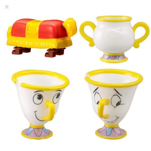 2A175『現貨』迪士尼美女與野獸角色公仔 T-ARTS 扭蛋 轉蛋 