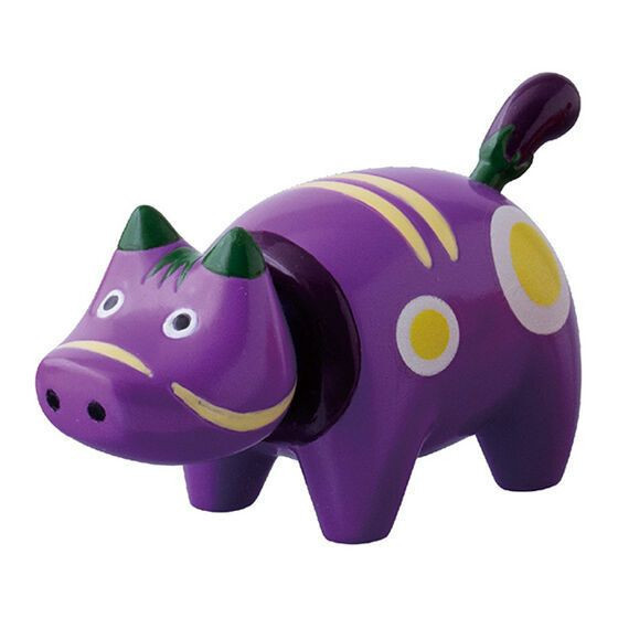 2A287『現貨』蔬菜牛牛排隊公仔 BANDAI 扭蛋 轉蛋 