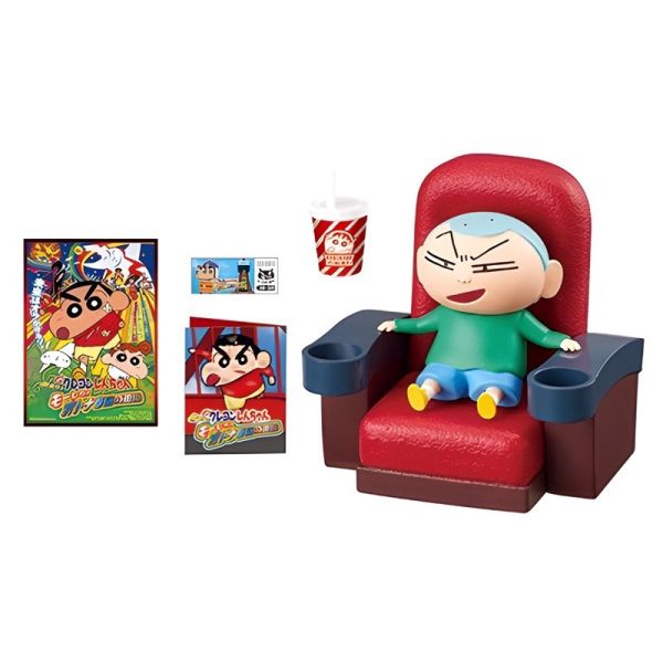 R6『現貨』蠟筆小新春日部電影院 RE-MENT 盒玩 