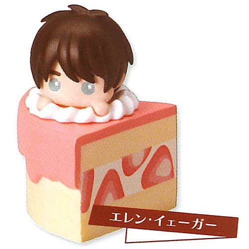 1A428『現貨』進擊的巨人 生日小蛋糕 Standstones 扭蛋 轉蛋 