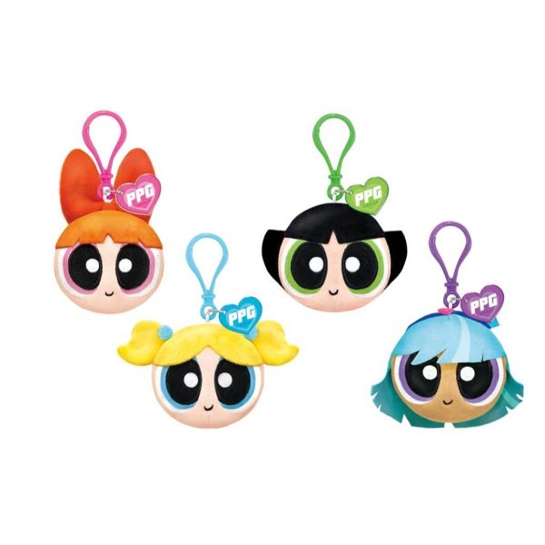 5A727『現貨』飛天小女警大臉玩偶吊飾  Peanuts club 扭蛋 轉蛋 