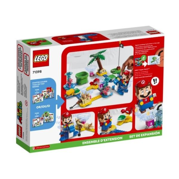 『現貨』 LEGO 71398 Mario-海龍王的海濱 盒組 