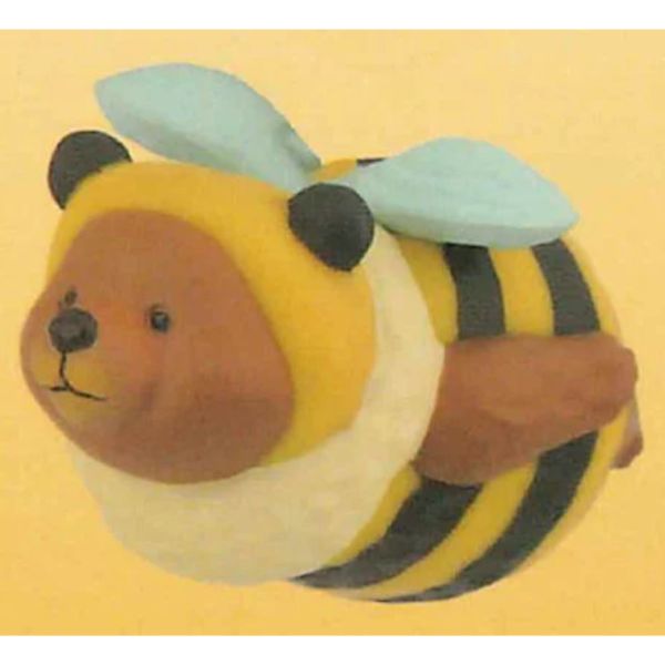 1A811『現貨』木雕蜜蜂熊 ToysCabin 扭蛋 轉蛋 