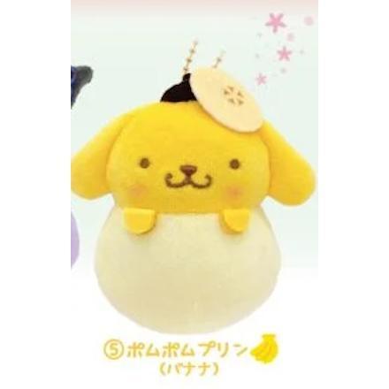 5A965『現貨』三麗鷗角色水果大福香氣玩偶吊飾  K2 STATION  扭蛋   轉蛋 