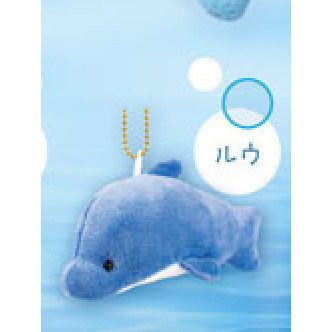 4A626『現貨』絨毛海豚玩偶吊飾 YELL 扭蛋 轉蛋 