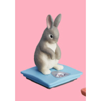 2A912『現貨』站上TANITA 體重計的動物們P2 T-ARTS 扭蛋 轉蛋 