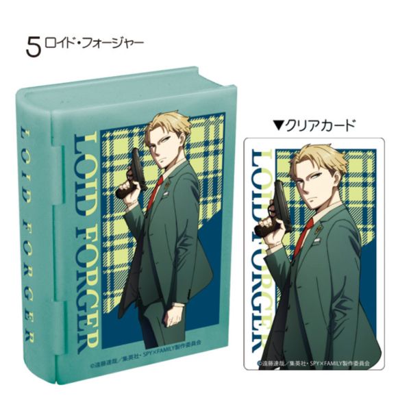 R98『現貨』日版 SPYxFAMILY書本盒 F-TOYS 扭蛋 轉蛋 