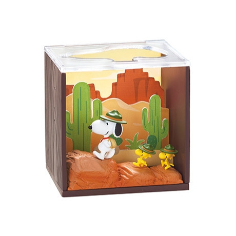 R172『現貨』史努比場景風光盒 RE-MENT 盒玩 