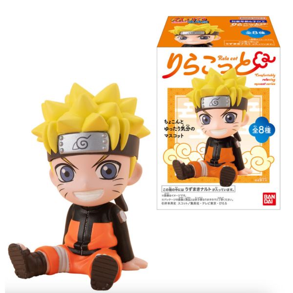 R191『現貨』坐姿火影忍者 BANDAI 盒玩 