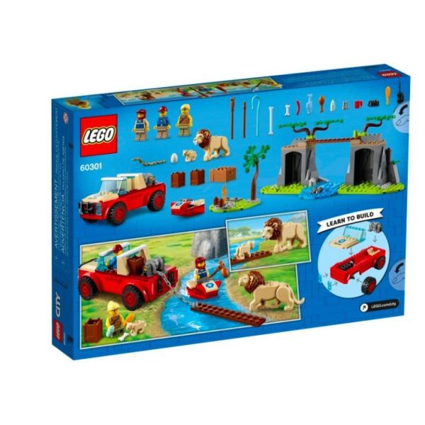 『現貨』LEGO 60301 City-野生動物救援越野車 盒組 