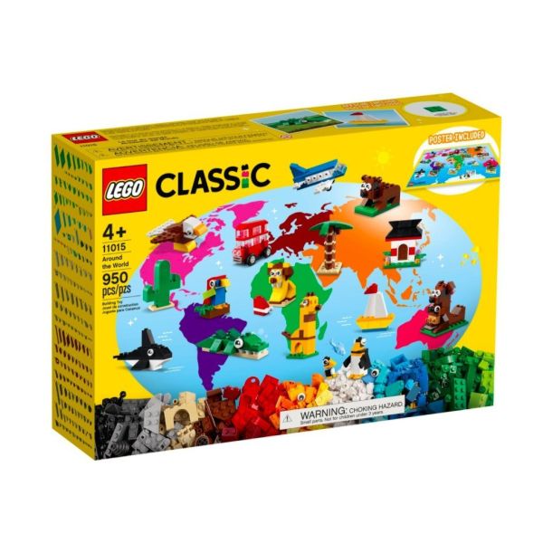 『現貨』LEGO 11015 Classic-環遊世界 盒組 