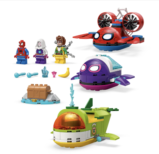 『現貨』LEGO 11207 4+ Themes 蜘蛛人：水中載具 盒組 