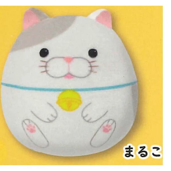 2A784『現貨』鬍鬚饅頭貓軟軟吊飾 AMUSE 扭蛋 轉蛋 