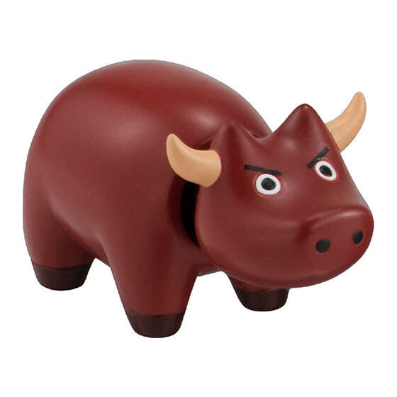 1A536『現貨』牛牛排隊公仔 BANDAI 扭蛋 轉蛋 