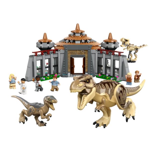 『現貨』 LEGO 76961 Jurassic 侏儸紀-遊客中心:暴龍&迅猛龍對戰 盒組 