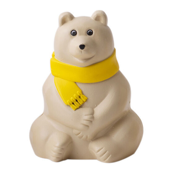 1A348『現貨』北極熊銀行造型排隊公仔 BANDAI 扭蛋 轉蛋 