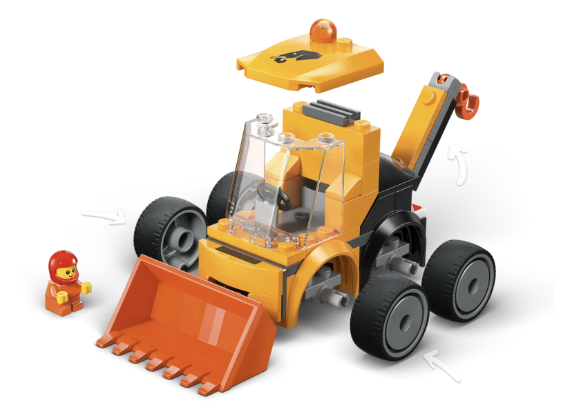 『現貨』LEGO 60483 City Rides－工程裝載機 盒組 