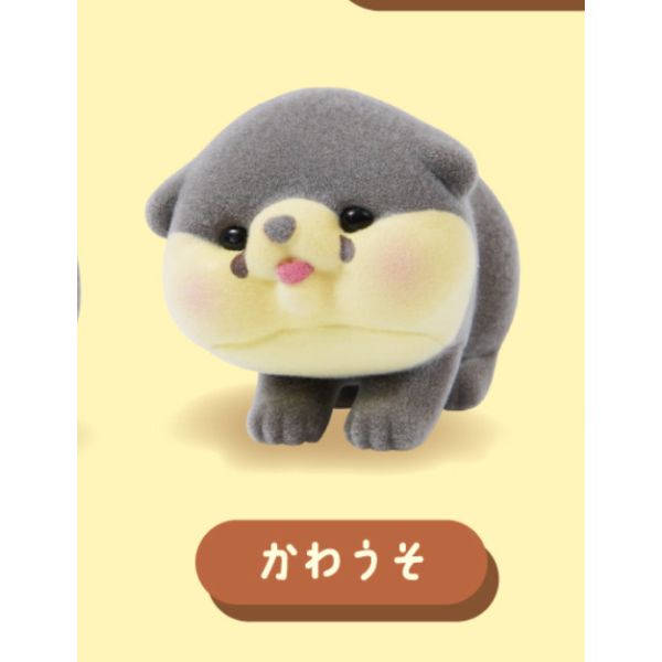 2A274『現貨』圓臉動物造型公仔 Qualia 扭蛋 轉蛋 