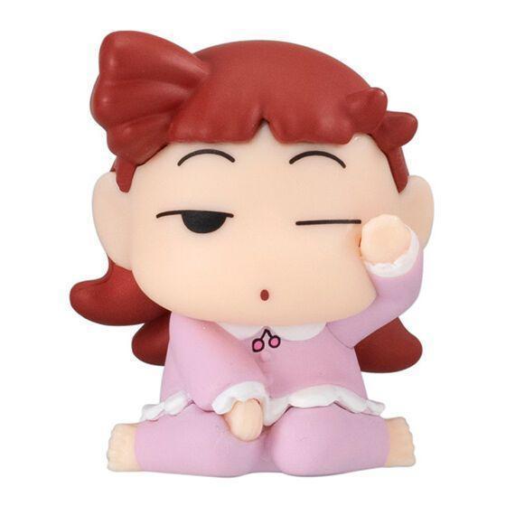 5A396『現貨』蠟筆小新剛睡醒公仔  BANDAI 扭蛋 轉蛋 