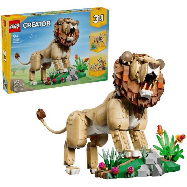 『現貨』  LEGO 31386	Creator-野生動物：威風獅子    盒組 