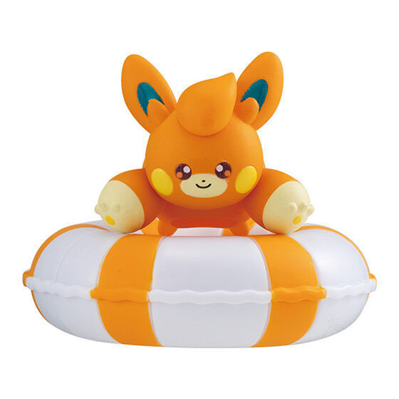 1A538『現貨』精靈寶可夢漂漂泳圈公仔P6 BANDAI 扭蛋 轉蛋 