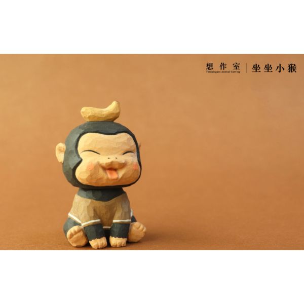 T046『現貨』想作室-坐坐小動物 夥伴玩具 扭蛋 轉蛋 