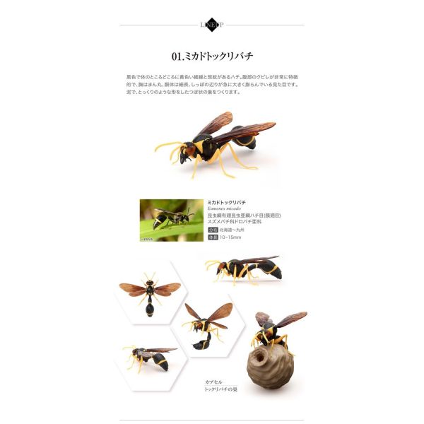 egb409『現貨』蜾蠃環保扭蛋 黃蜂 蜜蜂 胡蜂 虎頭蜂 扭蛋 轉蛋 