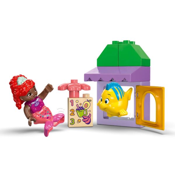 『現貨』LEGO 10420 DUPLO-愛麗兒和比目魚的Café Stand 盒組 