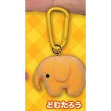 5A059『現貨』DOM DOM漢堡植絨大象鉤環   J.DREAM  扭蛋   轉蛋 