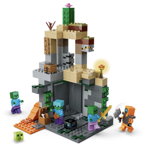 『現貨』LEGO 21587  Minecraft 殭屍地牢  盒組 