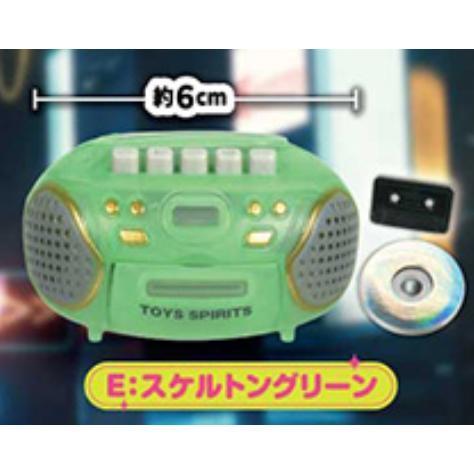 5A885『現貨』   可錄音復古CD播放器-半透明色  ToysSpirits   扭蛋   轉蛋 