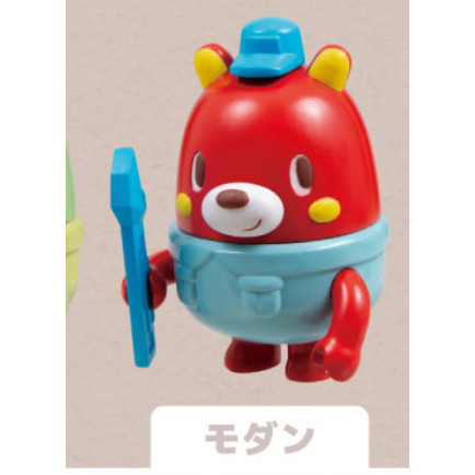 2A750『現貨』工作熊可動公仔 Qualia 扭蛋 轉蛋 