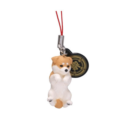 2A484『現貨』柴犬根付吊飾 Tarlin 扭蛋 轉蛋 