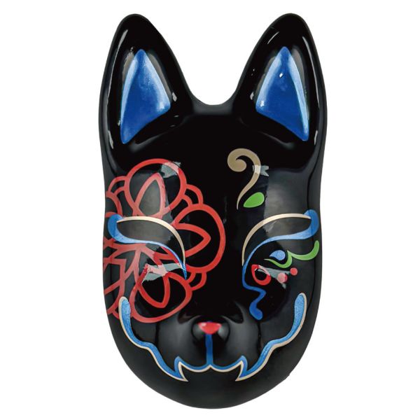 4A002『現貨』花面狐狸面具吊飾P10 SO-TA 扭蛋 轉蛋 