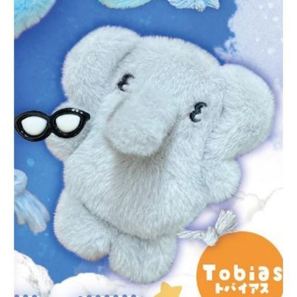 5A955『現貨』Mumu Sooth大象絨毛玩偶  AMUSE 扭蛋   轉蛋 