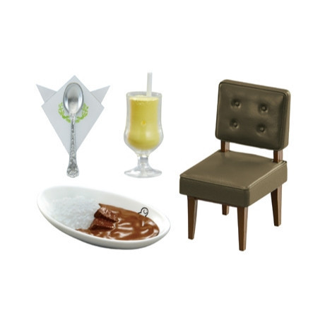 R247『現貨』丸福咖啡店場景組 RE-MENT 盒玩 