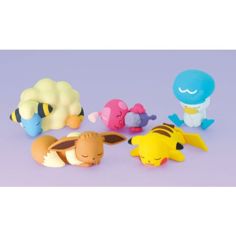 4A821『現貨』寶可夢睡眠公仔 一起進入夢鄉 T-ARTS 扭蛋 轉蛋 