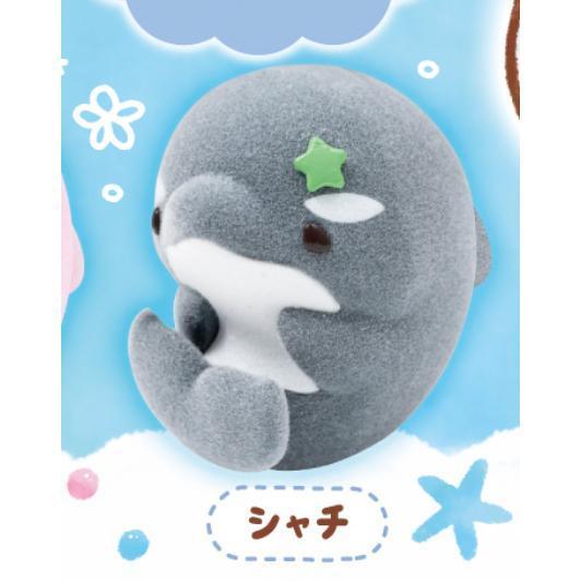 5A252『現貨』搖搖植絨海豚吊飾  Qualia  扭蛋   轉蛋 