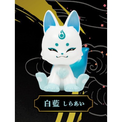 2A844『現貨』虹色狐 Qualia 扭蛋 轉蛋 